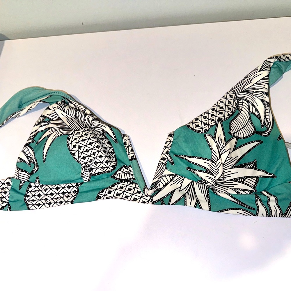 roxy tropical bikini top